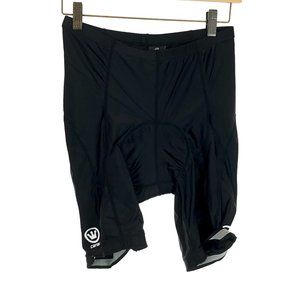 Mens Size Large Canari Black Padded Cycling Shorts